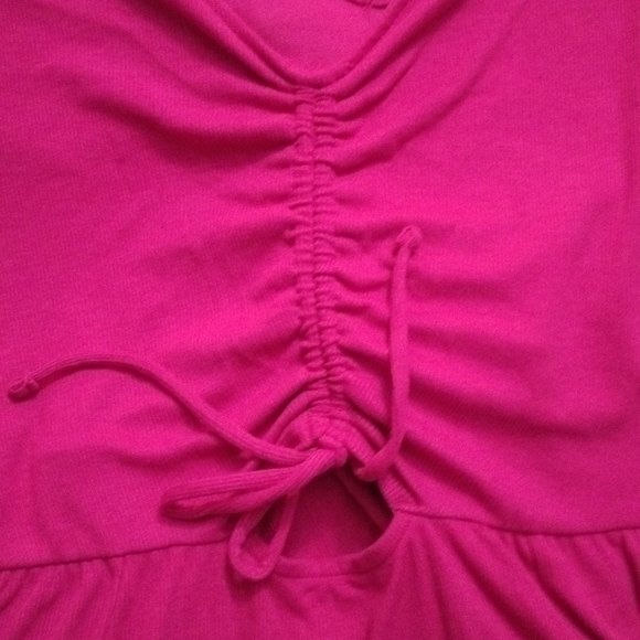 Ava & Viv Sleeveless Midi Dress Pink Size 3XL - Picture 6 of 6